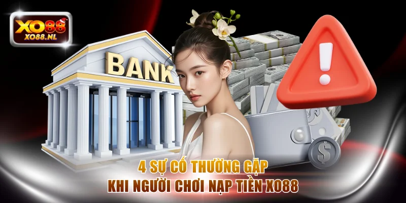 4 sự cố thường gặp khi người chơi gửi tiền